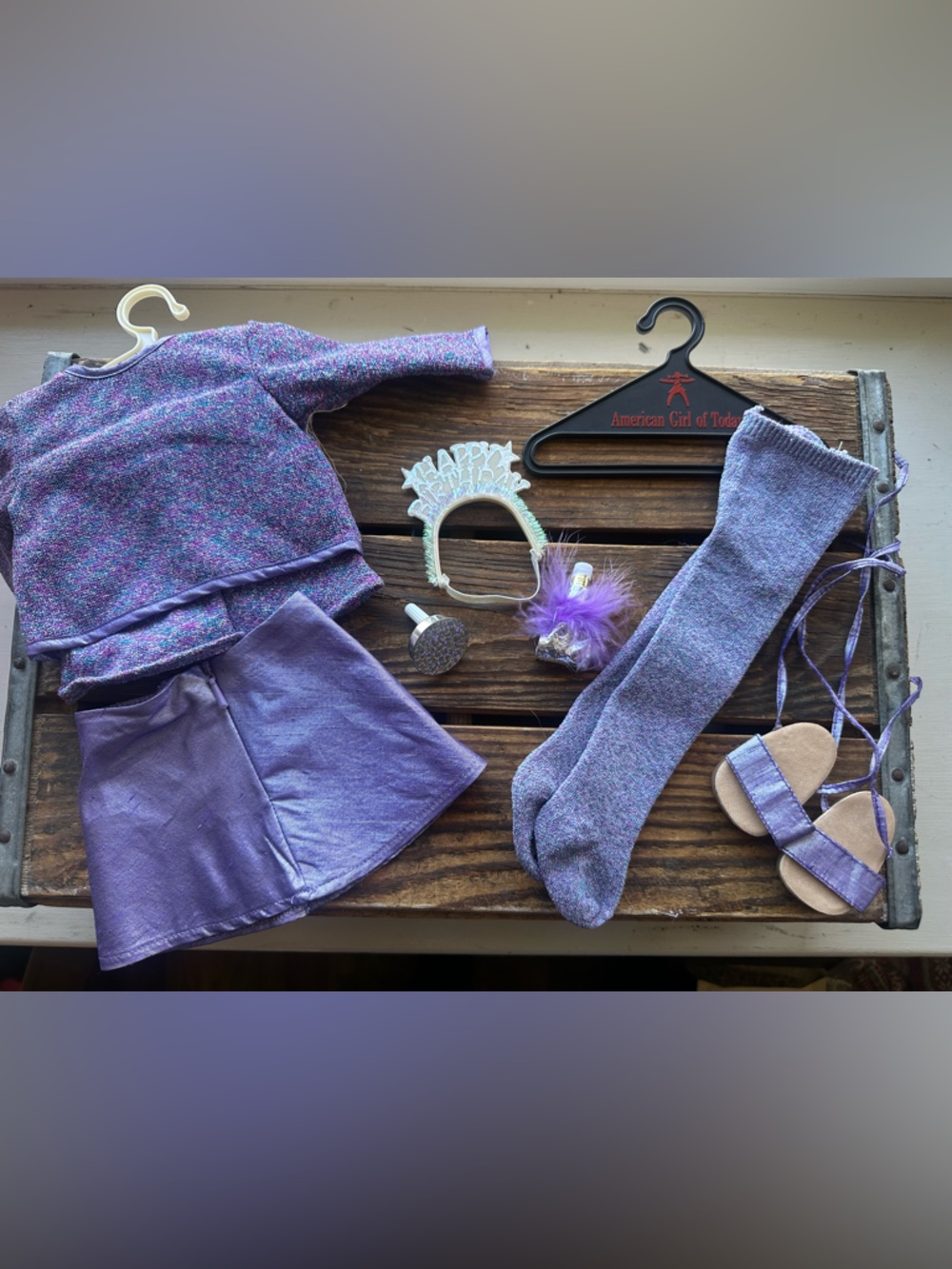 American Girls Millennium Party Outfit & Accessories New In Box - Picture 5 of 8